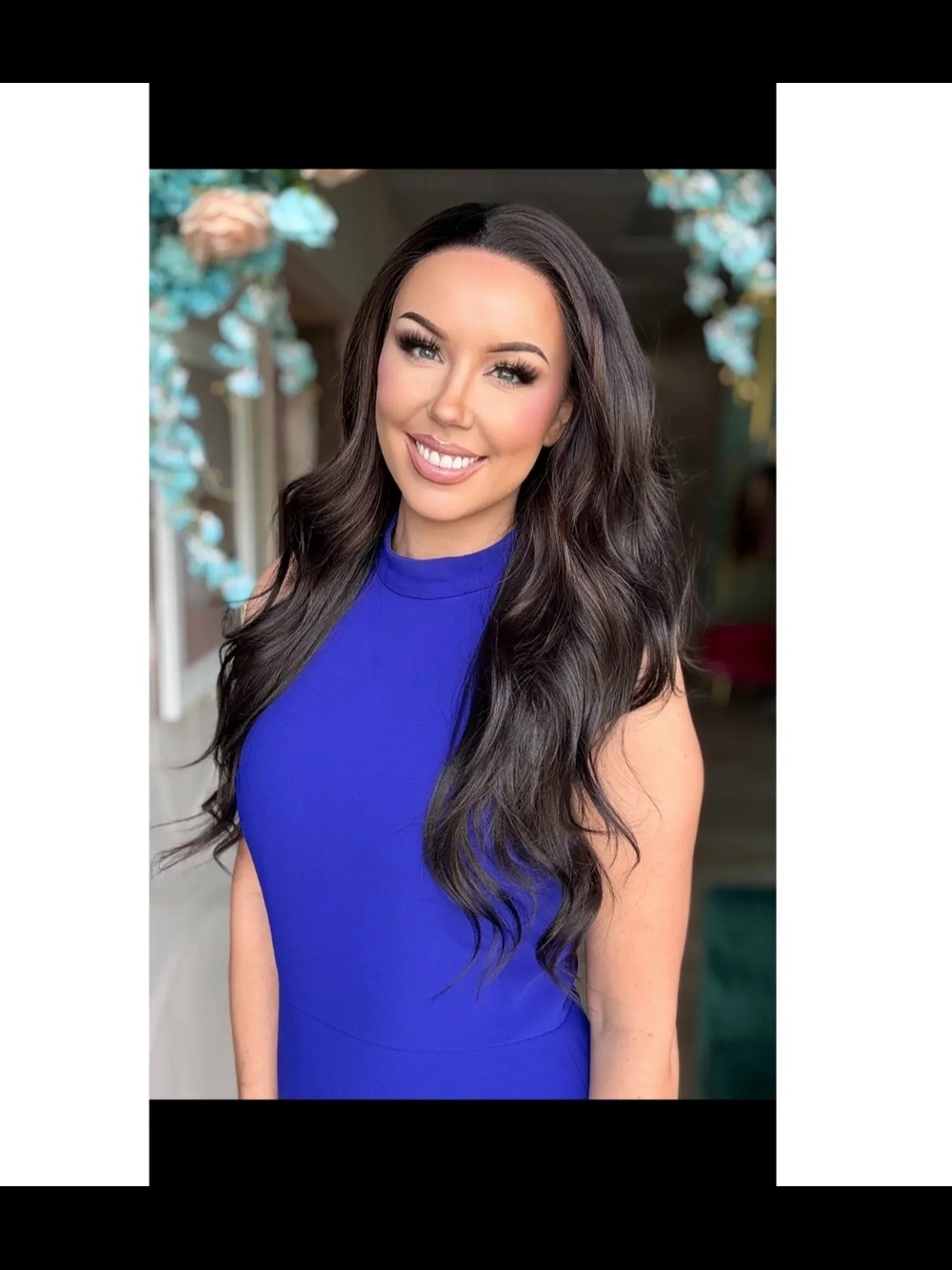 Chelsea smith crowns csc 25in choclate ganache dark brown lace front wig large